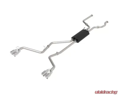 aFe Power Mach Force-Xp 2-1/2" 304 Stainless Steel Catback Exhaust System with Polished Tips Lincoln Aviator | Ford Explorer ST V6-3.0L tt 2020-2024 - 49-33139-P