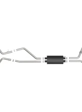 aFe Power Mach Force-Xp 2-1/2" 304 Stainless Steel Catback Exhaust System with Polished Tips Lincoln Aviator | Ford Explorer ST V6-3.0L tt 2020-2024                                     - 49-33139-P - Image 2