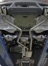 aFe Power Mach Force-Xp 2-1/2" 304 Stainless Steel Catback Exhaust System with Polished Tips Lincoln Aviator | Ford Explorer ST V6-3.0L tt 2020-2024                                     - 49-33139-P - Image 4