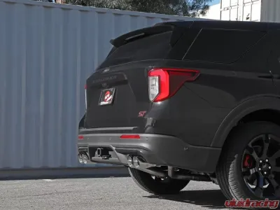 aFe Power Mach Force-Xp 2-1/2" 304 Stainless Steel Catback Exhaust System with Polished Tips Lincoln Aviator | Ford Explorer ST V6-3.0L tt 2020-2024 - 49-33139-P