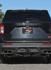 aFe Power Mach Force-Xp 2-1/2" 304 Stainless Steel Catback Exhaust System with Polished Tips Lincoln Aviator | Ford Explorer ST V6-3.0L tt 2020-2024                                     - 49-33139-P - Image 6