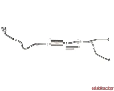 aFe Power Vulcan Series 2.5" to 3" Stainless Steel Catback Exhaust for 2022-2024 Toyota Tundra V6 - 49-36061-P