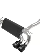 aFe Power Mach Force XP 3"-2.5" 304 Stainless Catback Exhaust System w/ Black Tips BMW F87 M2 Competition S55 L6 3.0L (tt) 2019-2021                                     - 49-36350-B - Image 6