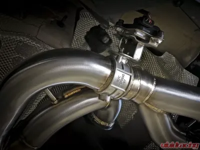 aFe Power Mach Force XP 3"-2.5" 304 Stainless Catback Exhaust System w/ Black Tips BMW F87 M2 Competition S55 L6 3.0L (tt) 2019-2021 - 49-36350-B