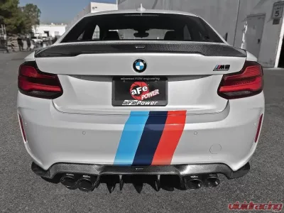 aFe Power Mach Force XP 3"-2.5" 304 Stainless Catback Exhaust System w/ Black Tips BMW F87 M2 Competition S55 L6 3.0L (tt) 2019-2021 - 49-36350-B