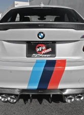 aFe Power Mach Force XP 3"-2.5" 304 Stainless Catback Exhaust System w/ Polished Tips BMW F87 M2 Competition S55 L6 3.0L (tt) 2019-2021                                     - 49-36350-P - Image 5