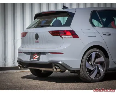 aFe Power Gemini XV 3" to 2-1/2" 304 Stainless Steel Catback Exhaust System with Cut-Out Polished Tips Volkswagen GTI Gas L4-2.0L t 2022-2024 - 49-36451-P