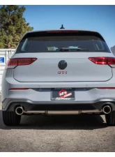 aFe Power Gemini XV 3" to 2-1/2" 304 Stainless Steel Catback Exhaust System with Cut-Out Polished Tips Volkswagen GTI Gas L4-2.0L t 2022-2024                                     - 49-36451-P - Image 3