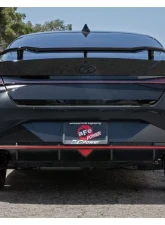 Takeda 3" 304 Stainless Steel Catback Exhaust System w/ Black Tip Hyundai Elantra N 2022-2023                                     - 49-37028-B - Image 3
