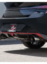 Takeda 3" 304 Stainless Steel Catback Exhaust System w/ Polished Tip Hyundai Elantra N 2022-2023                                     - 49-37028-P - Image 2