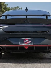 Takeda 3" 304 Stainless Steel Catback Exhaust System w/ Polished Tip Hyundai Elantra N 2022-2023                                     - 49-37028-P - Image 3