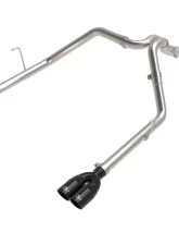 aFe Power Vulcan Series 3"-2.5" 304 Stainless DPF-Back Exhaust System w/ Black Tips Jeep Gladiator JT V6 3.0L (td) 2021-2023                                     - 49-38095-B - Image 5