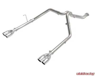 aFe Power Vulcan Series 3"-2.5" 304 Stainless DPF-Back Exhaust System w/ Polished Tips Jeep Gladiator JT V6 3.0L (td) 2021-2023 - 49-38095-P