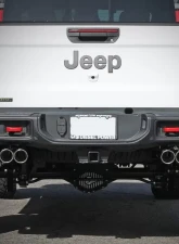 aFe Power Vulcan Series 3"-2.5" 304 Stainless DPF-Back Exhaust System w/ Polished Tips Jeep Gladiator JT V6 3.0L (td) 2021-2023                                     - 49-38095-P - Image 3