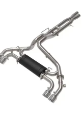 aFe Power Vulcan Series 3" to 2-1/2" 304 Stainless Steel Catback Exhaust System with Polished Tip Jeep Wrangler 392 V8-6.4L 2021-2024                                     - 49-38098-P - Image 5