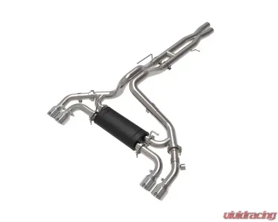 aFe Power Vulcan Series 3" to 2-1/2" 304 Stainless Steel Catback Exhaust System with Polished Tip Jeep Wrangler 392 V8-6.4L 2021-2024 - 49-38098-P