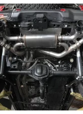 aFe Power Vulcan Series 3" to 2-1/2" 304 Stainless Steel Catback Exhaust System with Polished Tip Jeep Wrangler 392 V8-6.4L 2021-2024                                     - 49-38098-P - Image 4