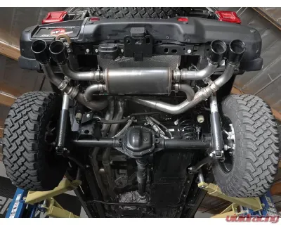 aFe Power Vulcan Series 3" to 2-1/2" 304 Stainless Steel Catback Exhaust System with Polished Tip Jeep Wrangler 392 V8-6.4L 2021-2024 - 49-38098-P