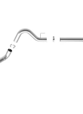 aFe Power Large Bore-HD 4" 409 Stainless DPF-Back Exhaust System w/ Black Tip Ford F-150 V6 3.0L (td) 2021                                     - 49-43143-B - Image 5