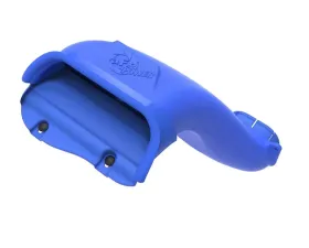 aFe Power Rapid Induction Dynamic Air Scoop Blue Ford F-150 V6/V8 2021-2023
