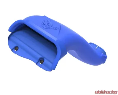 aFe Power Rapid Induction Dynamic Air Scoop Blue Ford F-150 V6/V8 2021-2023 - 52-10010SL