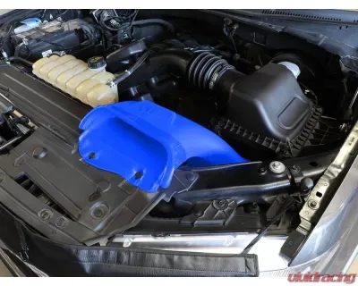 aFe Power Rapid Induction Dynamic Air Scoop Blue Ford F-150 V6/V8 2021-2023 - 52-10010SL