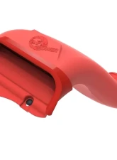 aFe Power Rapid Induction Dynamic Air Scoop Red Ford F-150 V6/V8 2021-2023                                     - 52-10010SR - Image 7