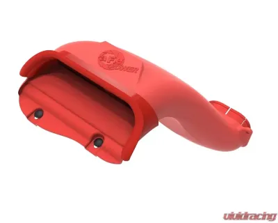 aFe Power Rapid Induction Dynamic Air Scoop Red Ford F-150 V6/V8 2021-2023 - 52-10010SR
