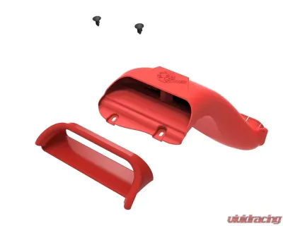 aFe Power Rapid Induction Dynamic Air Scoop Red Ford F-150 V6/V8 2021-2023 - 52-10010SR