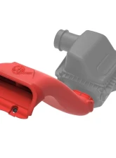 aFe Power Rapid Induction Dynamic Air Scoop Red Ford F-150 V6/V8 2021-2023                                     - 52-10010SR - Image 4