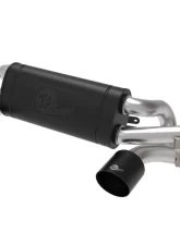 aFe Power Mach Force-Xp 2-1/4" - 2-1/2" 304 Stainless Steel Catback Exhaust System w/ Black Tips Porsche 718 Cayman GT4 H6 4.0L 2020+                                     - 49-36443-B - Image 6
