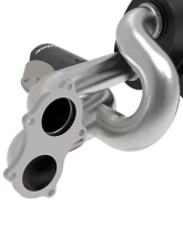aFe Power Mach Force-Xp 2-1/4" - 2-1/2" 304 Stainless Steel Catback Exhaust System w/ Carbon Fiber Tips Porsche 718 Cayman GT4 H6 4.0L 2020+                                     - 49-36443-C - Image 4