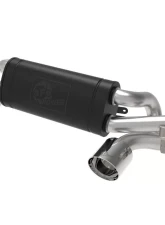 aFe Power Mach Force-Xp 2-1/4" - 2-1/2" 304 Stainless Steel Catback Exhaust System w/ Polished Tips Porsche 718 Cayman GT4 H6 4.0L 2020+                                     - 49-36443-P - Image 4