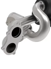 aFe Power Mach Force-Xp 2-1/4" - 2-1/2" 304 Stainless Steel Catback Exhaust System w/ Polished Tips Porsche 718 Cayman GT4 H6 4.0L 2020+                                     - 49-36443-P - Image 4