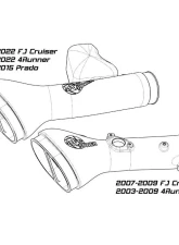 aFe Power Momentum GT Cold Air Intake System with Pro 5R Filter for Toyota FJ Cruiser, 4Runner, Land Cruiser Prado 2003+                                     - 50-70095R - Image 9