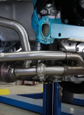 aFe Power Mach Force-Xp 2 1/2" to 2" 304 Stainless Steel Catback Exhaust Sytem with Black Tips Porsche 991 | 991.2 GT3 2014-2019                                     - 49-36450-B - Image 4