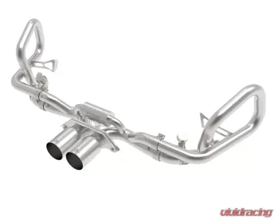 aFe Power Mach Force-Xp 2 1/2" to 2" 304 Stainless Steel Catback Exhaust Sytem with Brushed Tips Porsche 991 | 991.2 GT3 2014-2019 - 49-36450-H
