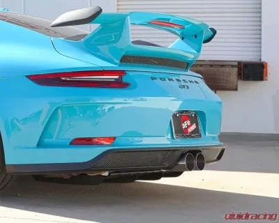 aFe Power Mach Force-Xp 2 1/2" to 2" 304 Stainless Steel Catback Exhaust Sytem with Brushed Tips Porsche 991 | 991.2 GT3 2014-2019 - 49-36450-H