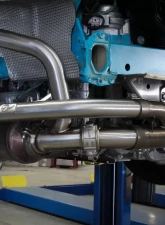 aFe Power Mach Force-Xp 2 1/2" to 2" 304 Stainless Steel Catback Exhaust Sytem with Brushed Tips Porsche 991 | 991.2 GT3 2014-2019                                     - 49-36450-H - Image 4