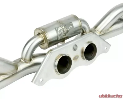 aFe Power Mach Force-Xp 304 Stainless Steel Secondary Muffler Deleted Pipe Porsche 991 | 991.2 GT3 2014-2019 - 49C36434