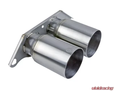 aFe Power Mach Force-Xp 4" 304 Stainless Steel Bolt-On Exhaust Tips Brushed Finish Porsche 991 | 991.2 GT3 2014-2019 - 49C36435-H