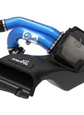 aFe Power Momentum XP Cold Air Intake System (Blue) with Pro DRY S Filter Ford Raptor V6 3.5L 2021-2025                                     - 50-30072DL - Image 9