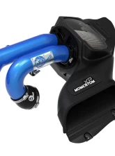 aFe Power Momentum XP Cold Air Intake System (Blue) with Pro DRY S Filter Ford Raptor V6 3.5L 2021-2025                                     - 50-30072DL - Image 4