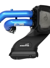 aFe Power Momentum XP Cold Air Intake System (Blue) with Pro DRY S Filter Ford Raptor V6 3.5L 2021-2025                                     - 50-30072DL - Image 6