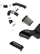 aFe Power Momentum XP Cold Air Intake System (Black) with Pro DRY S Filter Ford Raptor V6 3.5L 2021-2025                                     - 50-30072D - Image 2