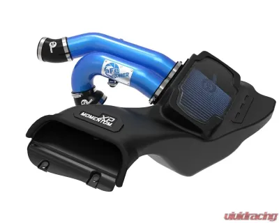 aFe Power Momentum XP Cold Air Intake System (Blue) with Pro 5R Filter Ford Raptor V6 3.5L 2021-2025 - 50-30072RL