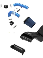 aFe Power Momentum XP Cold Air Intake System (Blue) with Pro 5R Filter Ford Raptor V6 3.5L 2021-2025                                     - 50-30072RL - Image 2