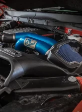 aFe Power Momentum XP Cold Air Intake System (Blue) with Pro 5R Filter Ford Raptor V6 3.5L 2021-2025                                     - 50-30072RL - Image 3