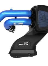 aFe Power Momentum XP Cold Air Intake System (Blue) with Pro 5R Filter Ford Raptor V6 3.5L 2021-2025                                     - 50-30072RL - Image 6