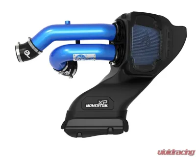 aFe Power Momentum XP Cold Air Intake System (Blue) with Pro 5R Filter Ford Raptor V6 3.5L 2021-2025 - 50-30072RL